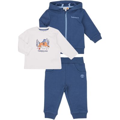 Klâder Set Timberland ENS.PANTALON+CARDIGAN+T.SHIRT T60241 9 mån Pojkar Klâder Set Timberland ENS.PANTALON+CARDIGAN+T.SHIRT T60241 9 mån Pojkar