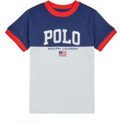 T-shirts med korta ärmar Polo Ralph Lauren SS CN RINGER-KNIT SHIRTS-T-SHIRT 10 / 12 Jahre,14 / 16 Jahre,18 / 20 Jahre Flickor T-shirts med korta ärmar Polo Ralph Lauren SS CN RINGER-KNIT SHIRTS-T-SHIRT 10 / 12 Jahre,14 / 16 Jahre,18 / 20 Jahre Flickor