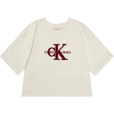 T-shirts med korta ärmar Calvin Klein Jeans IG0IG02742 YBI 4 år,6 år,8 år Flickor T-shirts med korta ärmar Calvin Klein Jeans IG0IG02742 YBI 4 år,6 år,8 år Flickor