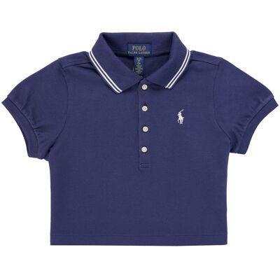 Polotröjor med korta ärmar Polo Ralph Lauren CROP POLO-KNIT SHIRTS-POLO SHIRT 7 Jahre,8 / 10 Jahre,12 / 14 Jahre,16 Jahre Flickor Polotröjor med korta ärmar Polo Ralph Lauren CROP POLO-KNIT SHIRTS-POLO SHIRT 7 Jahre,8 / 10 Jahre,12 / 14 Jahre,16 Jahre Flickor