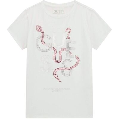 T-shirts med korta ärmar Guess SS T SHIRT 8 ans,12 ans,14 ans Flickor T-shirts med korta ärmar Guess SS T SHIRT 8 ans,12 ans,14 ans Flickor
