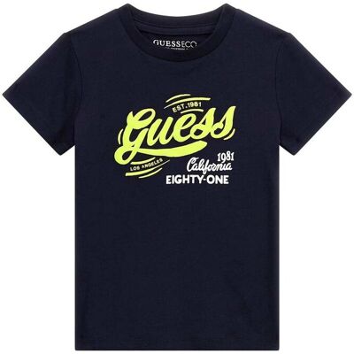 T-shirts med korta ärmar Guess SS T SHIRT 2 ans,3 ans,5 ans Pojkar T-shirts med korta ärmar Guess SS T SHIRT 2 ans,3 ans,5 ans Pojkar