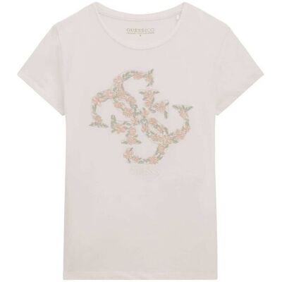 Guess Barn Vit T-shirt 8-16 år - T-shirt Guess Barn Vit T-shirt 8-16 år - T-shirt