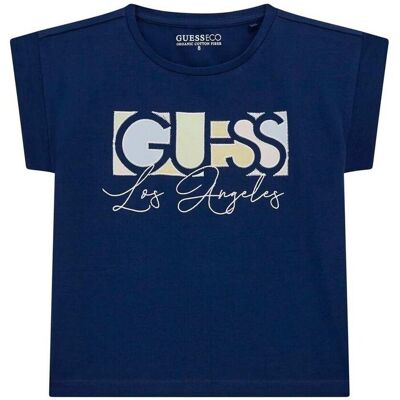 T-shirts med korta ärmar Guess MIDI T SHIRT 8 ans,12 ans Flickor T-shirts med korta ärmar Guess MIDI T SHIRT 8 ans,12 ans Flickor