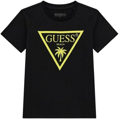 T-shirts med korta ärmar Guess T SHIRT MINIME 8 ans,10 ans,12 ans,14 ans,16 ans Pojkar T-shirts med korta ärmar Guess T SHIRT MINIME 8 ans,10 ans,12 ans,14 ans,16 ans Pojkar