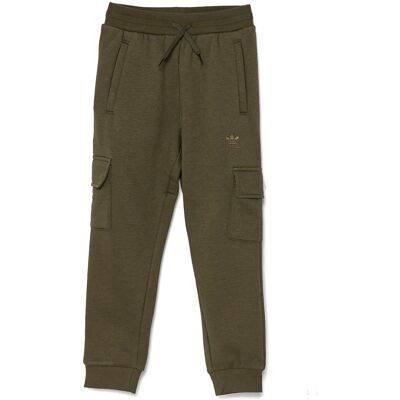 Barn Fleece Cargo Byxa - Grön - Cargo Byxa Barn Fleece Cargo Byxa - Grön - Cargo Byxa