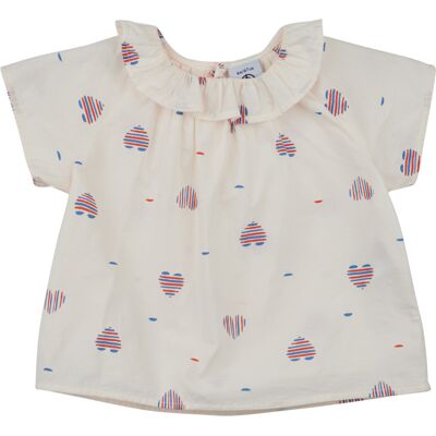 Kortklänningar Petit Bateau BARKI 3 mån,6 mån,12 mån Flickor Kortklänningar Petit Bateau BARKI 3 mån,6 mån,12 mån Flickor