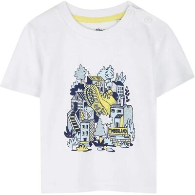 T-shirts med korta ärmar Timberland T60512 6 mån Pojkar T-shirts med korta ärmar Timberland T60512 6 mån Pojkar