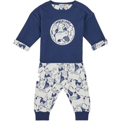 Klâder Set Timberland ENS.JOGGING REVERSIBLE T60621 3 mån,6 mån,9 mån Pojkar Klâder Set Timberland ENS.JOGGING REVERSIBLE T60621 3 mån,6 mån,9 mån Pojkar