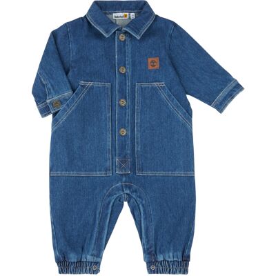 Klâder Set Timberland COMBINAISON JEANS T60628 9 mån Pojkar Klâder Set Timberland COMBINAISON JEANS T60628 9 mån Pojkar