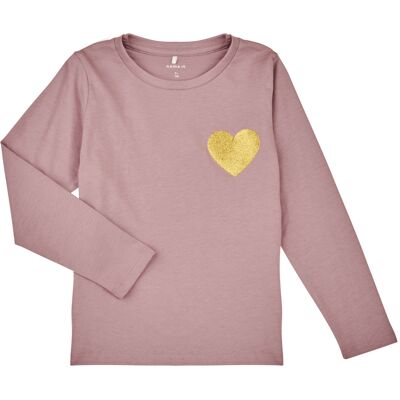 Långärmade T-shirts Name it NKFOLALLA 8 Jahre,10 Jahre,7 Jahre Flickor Långärmade T-shirts Name it NKFOLALLA 8 Jahre,10 Jahre,7 Jahre Flickor