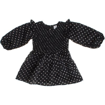 Satin Ruffle Klänning - Klänningar Satin Ruffle Klänning - Klänningar