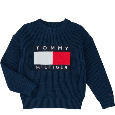 Tröjor Tommy Hilfiger HERITAGE FLAG SWEATER 4 år,5 år,6 år Pojkar Tröjor Tommy Hilfiger HERITAGE FLAG SWEATER 4 år,5 år,6 år Pojkar