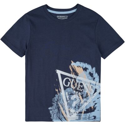 T-shirts med korta ärmar Guess ORGANIC COTTON JERSEY 8 ans,10 ans,12 ans,14 ans,16 ans,18 ans Pojkar T-shirts med korta ärmar Guess ORGANIC COTTON JERSEY 8 ans,10 ans,12 ans,14 ans,16 ans,18 ans Pojkar