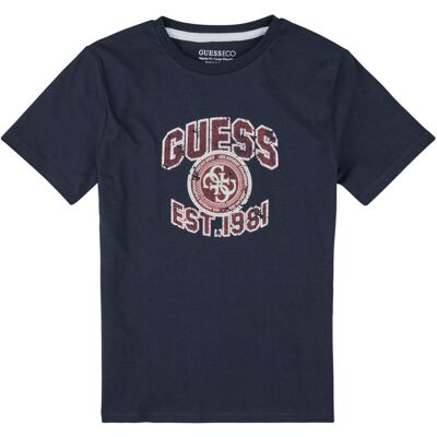 T-shirts med korta ärmar Guess ORGANIC COTTON JERSEY 8 ans,10 ans,12 ans,14 ans,16 ans,18 ans Pojkar T-shirts med korta ärmar Guess ORGANIC COTTON JERSEY 8 ans,10 ans,12 ans,14 ans,16 ans,18 ans Pojkar