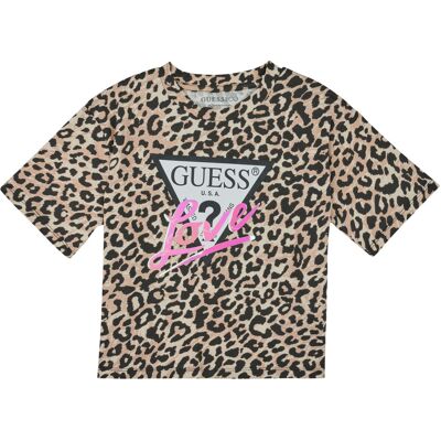 T-shirts med korta ärmar Guess ORGANIC COTTON STRETCH 8 ans,10 ans,12 ans,14 ans,16 ans Flickor T-shirts med korta ärmar Guess ORGANIC COTTON STRETCH 8 ans,10 ans,12 ans,14 ans,16 ans Flickor