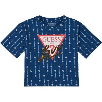 T-shirts med korta ärmar Guess ORGANIC COTTON STRETCH 8 ans,10 ans,12 ans,14 ans,16 ans Flickor T-shirts med korta ärmar Guess ORGANIC COTTON STRETCH 8 ans,10 ans,12 ans,14 ans,16 ans Flickor