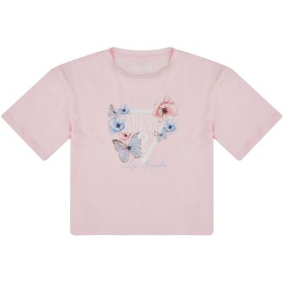 T-shirts med korta ärmar Guess MIDI SS T SHIRT 8 ans,10 ans,12 ans,14 ans,16 ans Flickor T-shirts med korta ärmar Guess MIDI SS T SHIRT 8 ans,10 ans,12 ans,14 ans,16 ans Flickor