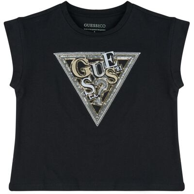 T-shirts med korta ärmar Guess ORGANIC COTTON STRETCH 8 ans,10 ans,12 ans,14 ans,16 ans Flickor T-shirts med korta ärmar Guess ORGANIC COTTON STRETCH 8 ans,10 ans,12 ans,14 ans,16 ans Flickor
