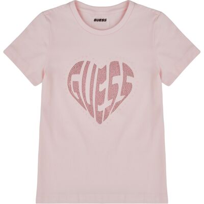 T-shirts med korta ärmar Guess SHIRT MINIME 8 ans,10 ans,12 ans,14 ans,16 ans Flickor T-shirts med korta ärmar Guess SHIRT MINIME 8 ans,10 ans,12 ans,14 ans,16 ans Flickor