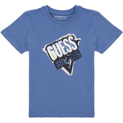 T-shirts med korta ärmar Guess SS T-SHIRT 2 ans,3 ans,4 ans,5 ans,6 ans Pojkar T-shirts med korta ärmar Guess SS T-SHIRT 2 ans,3 ans,4 ans,5 ans,6 ans Pojkar