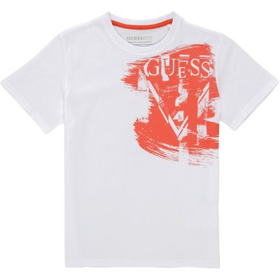 T-shirts med korta ärmar Guess SS T-SHIRT 8 ans,10 ans,14 ans,16 ans,18 ans Pojkar T-shirts med korta ärmar Guess SS T-SHIRT 8 ans,10 ans,14 ans,16 ans,18 ans Pojkar