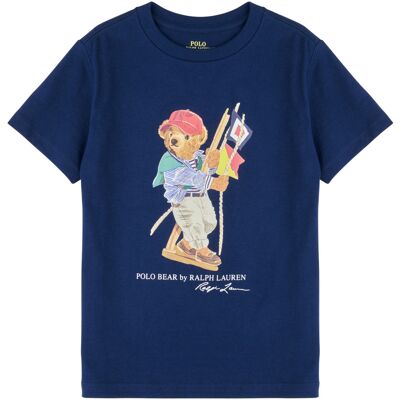 T-shirts med korta ärmar Polo Ralph Lauren KNIT-T-SHIRT 5 år,7 år Flickor T-shirts med korta ärmar Polo Ralph Lauren KNIT-T-SHIRT 5 år,7 år Flickor