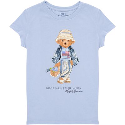 T-shirts med korta ärmar Polo Ralph Lauren KNIT-T-SHIRT 4 år,5 år,6 år Flickor T-shirts med korta ärmar Polo Ralph Lauren KNIT-T-SHIRT 4 år,5 år,6 år Flickor