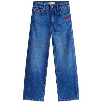 Raka jeans Tommy Hilfiger KGKG08773 1BJ 4 år,6 år,8 år,10 år,12 år,14 år,16 år Flickor Raka jeans Tommy Hilfiger KGKG08773 1BJ 4 år,6 år,8 år,10 år,12 år,14 år,16 år Flickor