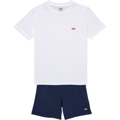 Klâder Set Levis BATWING TEE KNIT SHORT 4 år,6 år Pojkar Klâder Set Levis BATWING TEE KNIT SHORT 4 år,6 år Pojkar
