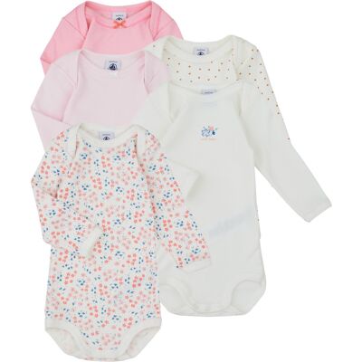 Bodies för barn Petit Bateau 5 BODIES US ML 3 mån,6 mån,12 mån,24 mån Bodies för barn Petit Bateau 5 BODIES US ML 3 mån,6 mån,12 mån,24 mån