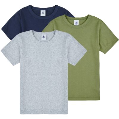 T-shirts med korta ärmar Petit Bateau 3 TEE SHIRTS MC 3 år,4 år,5 år Flickor T-shirts med korta ärmar Petit Bateau 3 TEE SHIRTS MC 3 år,4 år,5 år Flickor