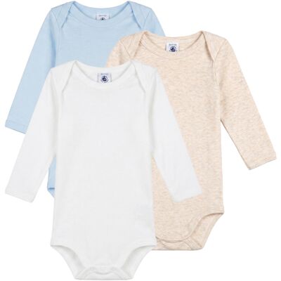 Bodies för barn Petit Bateau LOT BODIES X 3 3 mån,6 mån,12 mån,18 mån,24 mån,36 mån Bodies för barn Petit Bateau LOT BODIES X 3 3 mån,6 mån,12 mån,18 mån,24 mån,36 mån