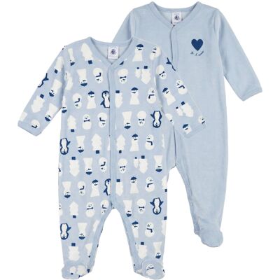 Pyjamas Petit Bateau DORS BIEN X 2 3 mån,6 mån,12 mån,18 mån,24 mån Flickor Pyjamas Petit Bateau DORS BIEN X 2 3 mån,6 mån,12 mån,18 mån,24 mån Flickor