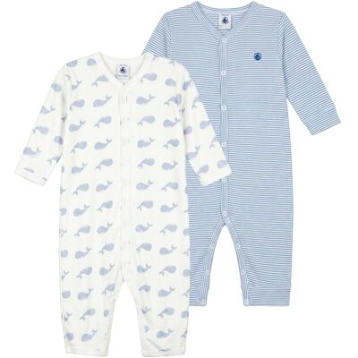 Pyjamas Petit Bateau DORS BIEN X 2 3 mån,6 mån,12 mån,18 mån,24 mån,36 mån Flickor Pyjamas Petit Bateau DORS BIEN X 2 3 mån,6 mån,12 mån,18 mån,24 mån,36 mån Flickor