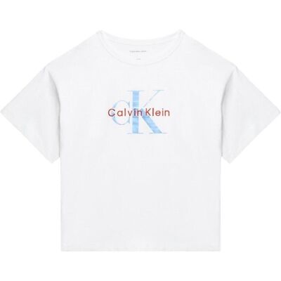 T-shirts med korta ärmar Calvin Klein Jeans LVCKSJA20GYAF 4 år,6 år,8 år,10 år,12 år,14 år,16 år Flickor T-shirts med korta ärmar Calvin Klein Jeans LVCKSJA20GYAF 4 år,6 år,8 år,10 år,12 år,14 år,16 år Flickor