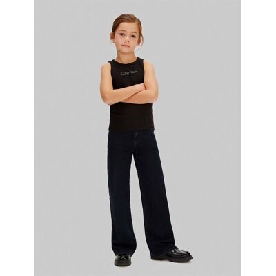 Linnen / Ärmlösa T-shirts Calvin Klein Jeans Punto Sleeveless Top 8 år,10 år,14 år,16 år Flickor Linnen / Ärmlösa T-shirts Calvin Klein Jeans Punto Sleeveless Top 8 år,10 år,14 år,16 år Flickor