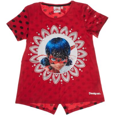 T-shirts med korta ärmar Desigual 19SGTKXA 11 / 12 år,13 / 14 år Flickor T-shirts med korta ärmar Desigual 19SGTKXA 11 / 12 år,13 / 14 år Flickor