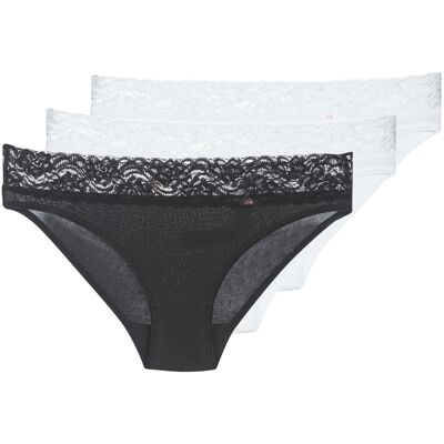 Trosor DIM COTON FEMININE X3 FR 36 / 38,FR 40 / 42,FR 48 / 50 Dam Trosor DIM COTON FEMININE X3 FR 36 / 38,FR 40 / 42,FR 48 / 50 Dam