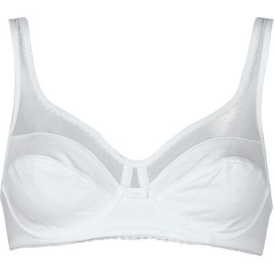 Stöd-bh DIM GENEROUS COTON BIO 100B,90C,95B,105B Dam Stöd-bh DIM GENEROUS COTON BIO 100B,90C,95B,105B Dam