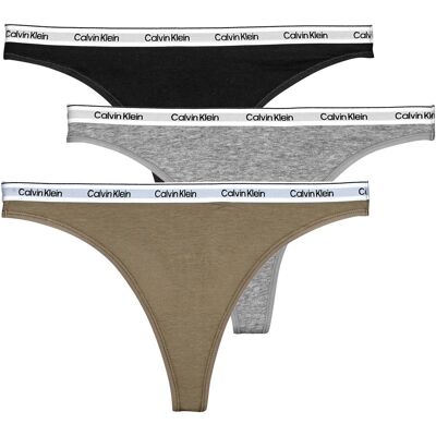 String Calvin Klein Jeans THONG X3 EU L,EU XL Dam String Calvin Klein Jeans THONG X3 EU L,EU XL Dam