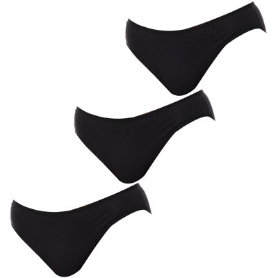 Briefs Kisses And Love KL10000-SURTIDO NEGRO EU S / M,EU L / XL Dam Briefs Kisses And Love KL10000-SURTIDO NEGRO EU S / M,EU L / XL Dam