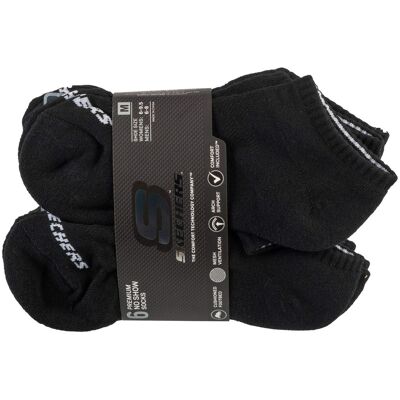 Sportstrumpor Skechers 6pk Core Lowcut Lg Socks 35 / 38 Dam Sportstrumpor Skechers 6pk Core Lowcut Lg Socks 35 / 38 Dam