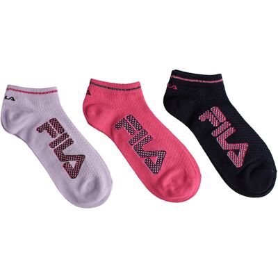 Fila Pack-3 Osynliga Strumpor F6136 för Kvinnor - Strumpor Fila Pack-3 Osynliga Strumpor F6136 för Kvinnor - Strumpor