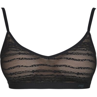 Triangel- & bygelfri bh Sloggi FREE Evolve PU Lace T2,T1 Dam Triangel- & bygelfri bh Sloggi FREE Evolve PU Lace T2,T1 Dam