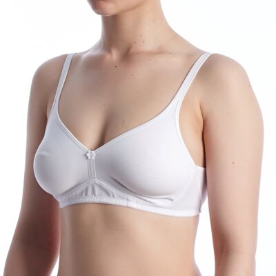 Triangel- & bygelfri bh Selene VERONICA-BLANCO 105C Dam Triangel- & bygelfri bh Selene VERONICA-BLANCO 105C Dam