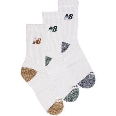 Sportstrumpor New Balance ACTIVE CREW SOCKS 3 PACK M,S,L Dam Sportstrumpor New Balance ACTIVE CREW SOCKS 3 PACK M,S,L Dam