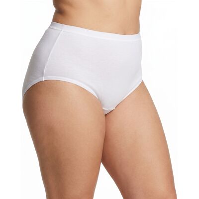 Briefs Q-En Q908R-BLANCO EU 4XL,EU 5XL,EU 6XL Dam Briefs Q-En Q908R-BLANCO EU 4XL,EU 5XL,EU 6XL Dam