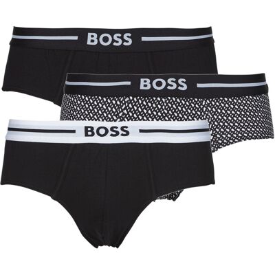 Briefs BOSS HipBr 3P Bold Design EU M Herr Briefs BOSS HipBr 3P Bold Design EU M Herr