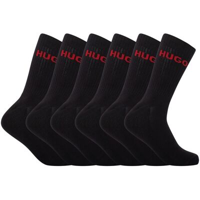 Låga strumpor HUGO 6-pack bomullsstrumpor 41 / 46 Herr Låga strumpor HUGO 6-pack bomullsstrumpor 41 / 46 Herr